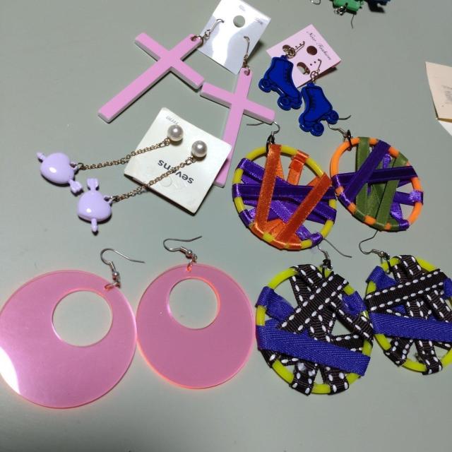 @大きめモチーフピアス6点セット < 女性アクセサリー/時計 @大きめモチーフピアス6点セット < 女性アクセサリー/時計の