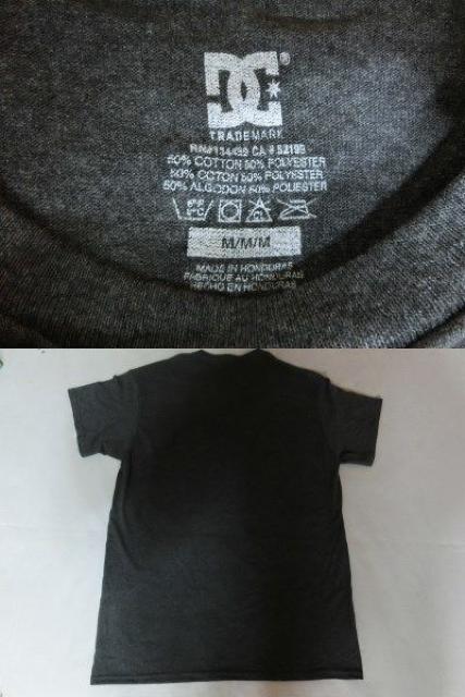 USA購入 アメカジ【DC SHOES】ロゴプリントTシャツUS M D-GRAY < 男性ファッション  USA購入 アメカジ【DC SHOES】ロゴプリントTシャツUS M D-GRAY < 男性ファッションの