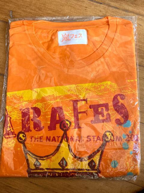 嵐 アラフェス2012LIVEテイシャツ 新品未開封 < タレントグッズ  嵐 アラフェス2012LIVEテイシャツ 新品未開封  < タレントグッズの