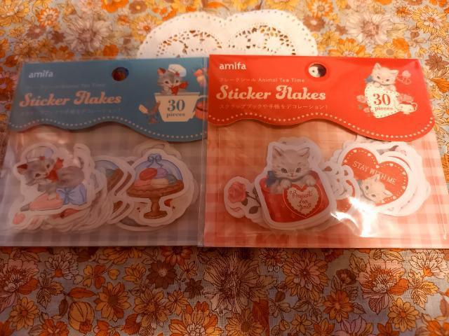 新品☆猫のフレークシール2つセット☆ < インテリア/ライフ  新品☆猫のフレークシール2つセット☆  < インテリア/ライフの