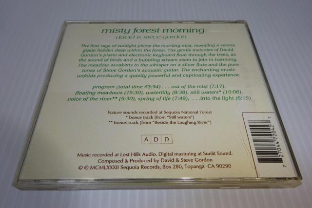 CD★David & Steve Gordon☆Misty Forest Morning(輸入盤)★2枚同梱270円 < CD/DVD/ビデオ  CD★David & Steve Gordon☆Misty Forest Morning(輸入盤)★2枚同梱270円 < CD/DVD/ビデオの