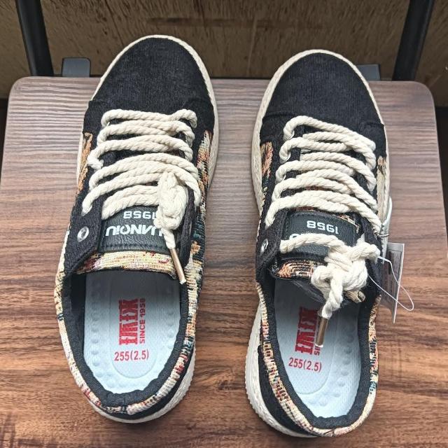 新品 25.5cm メンズ スニーカー シューズ 靴 ブラック 男女兼用 < 男性ファッション  新品 25.5cm メンズ スニーカー シューズ 靴 ブラック 男女兼用 < 男性ファッションの