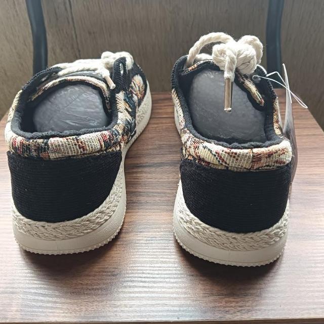 新品 25.5cm メンズ スニーカー シューズ 靴 ブラック 男女兼用 < 男性ファッション  新品 25.5cm メンズ スニーカー シューズ 靴 ブラック 男女兼用 < 男性ファッションの