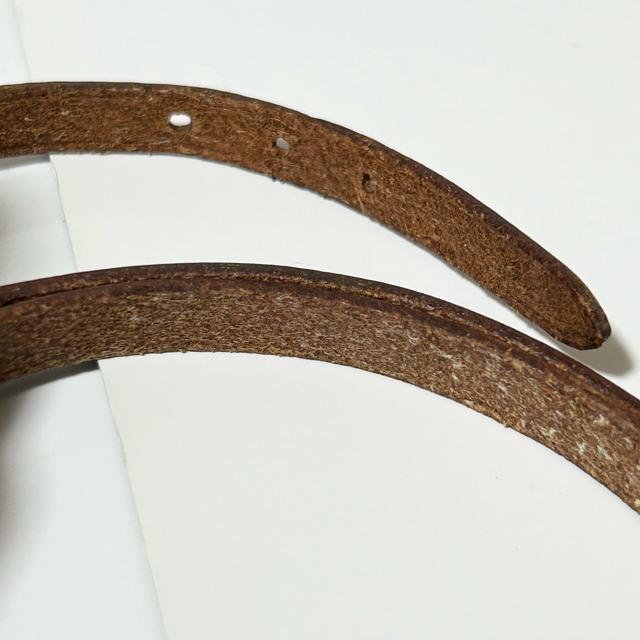 美品 HERMES エルメス アピ3 レザー ロングブレスレット バングル チョーカー < ブランド 美品 HERMES エルメス アピ3 レザー ロングブレスレット バングル チョーカー < ブランドの