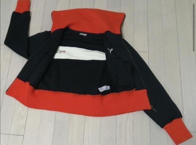 未使用に近いニットセータージャケットアウターブラックレッドロゴ脚長効果抜群素敵なデザインスタイリッシュ品薄 < 女性ファッション 未使用に近いニットセータージャケットアウターブラックレッドロゴ脚長効果抜群素敵なデザインスタイリッシュ品薄 < 女性ファッションの