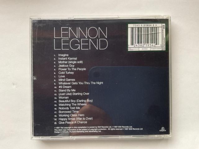 LENNON LEGEND The Very Best Of John Lennon �W�����E���m�� �x�X�g�A���o�� CD �� CD/DVD/�r�f�I�� 