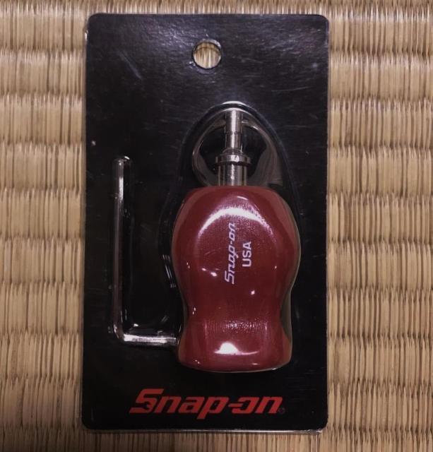 スナップオン キーホルダー グリップ型 レッド < 男性ファッション スナップオン キーホルダー グリップ型 レッド < 男性ファッションの