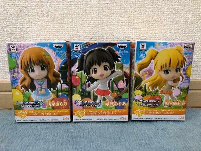 �A�C�h���}�X�^�[ ���т����L���� PASSION VISUAL �S3��Z�b�g 