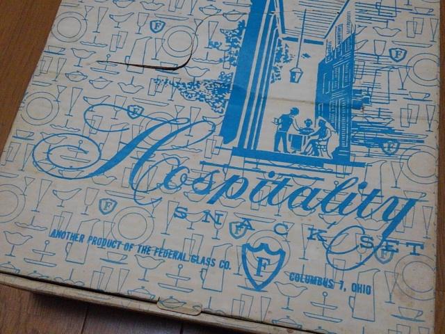 40~70年代ヴィンテージ食器★フェデラル社製スナックセット4客★箱付デッドストック < インテリア/ライフ  40~70年代ヴィンテージ食器★フェデラル社製スナックセット4客★箱付デッドストック < インテリア/ライフの