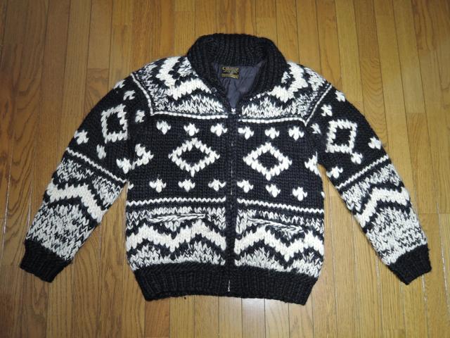 COOTIE クーティー カウチン ニット 中綿ジャケット L 白黒 ネイティブ柄 COWICHAN KNIT SWEATER < ブランド  COOTIE クーティー カウチン ニット 中綿ジャケット L 白黒 ネイティブ柄 COWICHAN KNIT SWEATER  < ブランドの