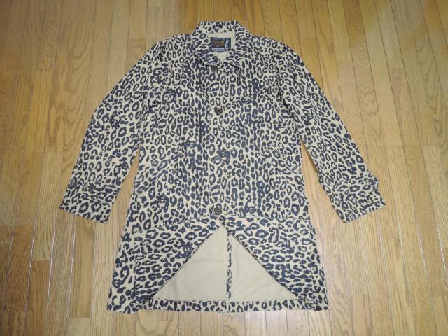 HYSTERIC GLAMOUR ヒステリックグラマー レオパード柄 スプリング コート S ヒョウ柄 薄手 豹 < ブランド  HYSTERIC GLAMOUR ヒステリックグラマー レオパード柄 スプリング コート S ヒョウ柄 薄手 豹 < ブランドの