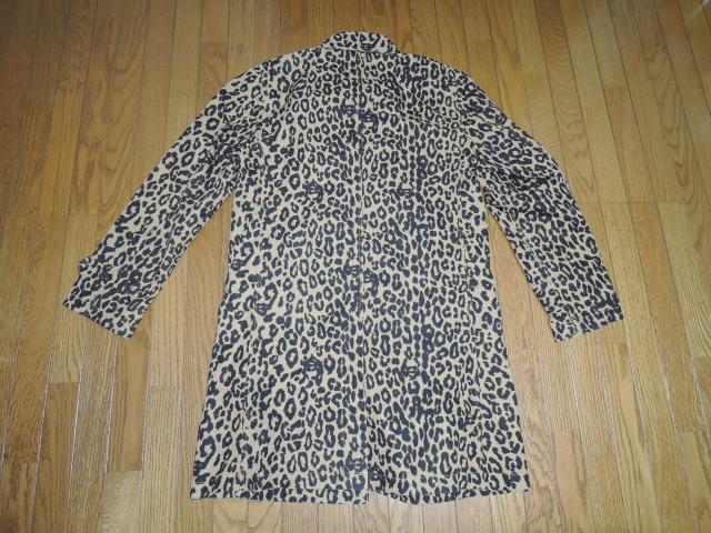 HYSTERIC GLAMOUR ヒステリックグラマー レオパード柄 スプリング コート S ヒョウ柄 薄手 豹 < ブランド  HYSTERIC GLAMOUR ヒステリックグラマー レオパード柄 スプリング コート S ヒョウ柄 薄手 豹 < ブランドの