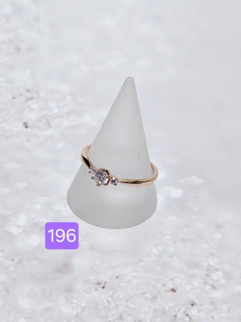 (196) ラインストーン ピンクゴールド 指輪 リング 23号 < 女性アクセサリー/時計 (196) ラインストーン ピンクゴールド 指輪 リング 23号 < 女性アクセサリー/時計の