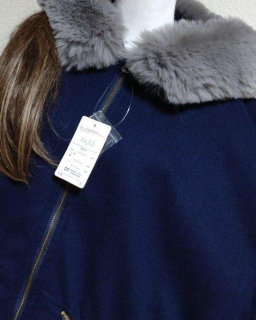 新品タグ8L★ボリュームフェイクファー★ジップコート < 女性ファッション  新品タグ8L★ボリュームフェイクファー★ジップコート < 女性ファッションの