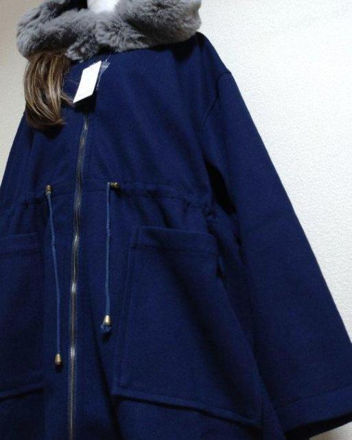 新品タグ8L★ボリュームフェイクファー★ジップコート < 女性ファッション  新品タグ8L★ボリュームフェイクファー★ジップコート < 女性ファッションの