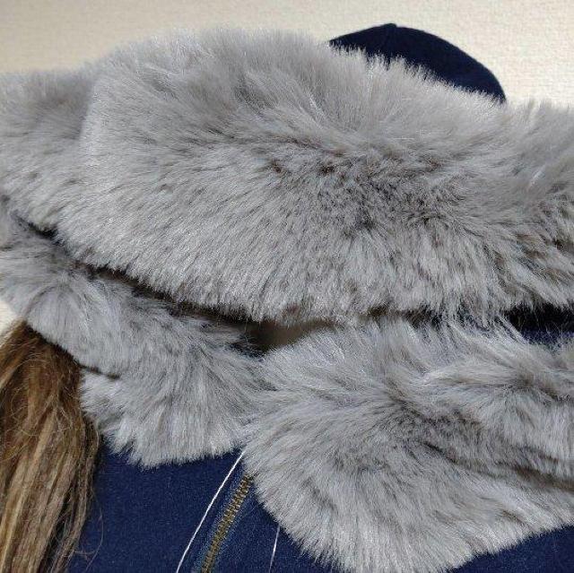 新品タグ8L★ボリュームフェイクファー★ジップコート < 女性ファッション  新品タグ8L★ボリュームフェイクファー★ジップコート < 女性ファッションの