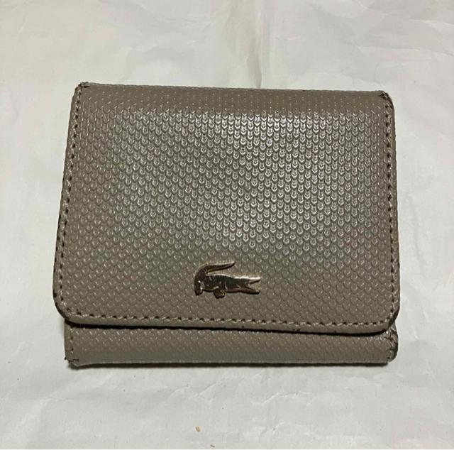 �yLACOSTE / ���R�X�e�z �O�܂���z /���U�[ 