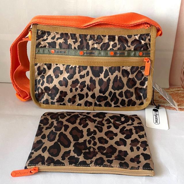 ★新品未使用★LeSportsac レスポートサック ヒョウ柄 ショルダーバッグ ポーチ 7507 S セット 送料無料 < 女性ファッション  ★新品未使用★LeSportsac レスポートサック ヒョウ柄 ショルダーバッグ ポーチ 7507 S セット 送料無料 < 女性ファッションの