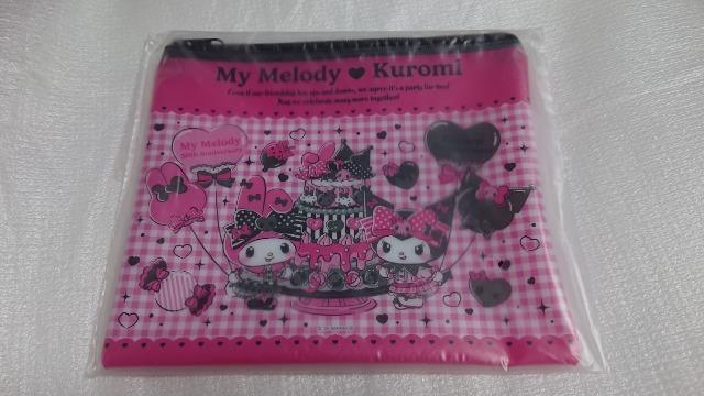 マイメロディ・クロミ・ハッピーくじ・E賞・フラットポーチ・3 < アニメ/コミック/キャラクター マイメロディ・クロミ・ハッピーくじ・E賞・フラットポーチ・3 < アニメ/コミック/キャラクターの