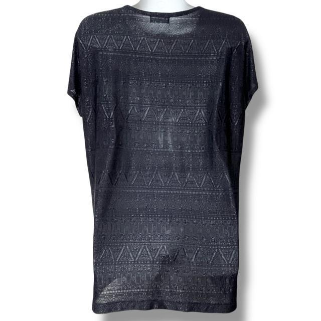 透かし刺繍デザイン☆ドルマンシアーカットソー☆ヴィンテージ☆Y2K < 女性ファッション  透かし刺繍デザイン☆ドルマンシアーカットソー☆ヴィンテージ☆Y2K < 女性ファッションの