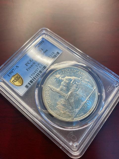 PCGS NCG �A���e�B�[�N�R�C���@��݁@�s�A�X�g�� �� �z�r�[�� 