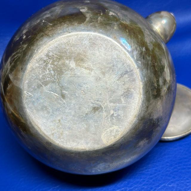 岡野利光造 純銀製 湯沸 銀瓶 真作 純銀 305g 煎茶 茶道具 京都 古美術 共箱付 急須 煎茶道具 < ホビー 岡野利光造 純銀製 湯沸 銀瓶 真作 純銀 305g 煎茶 茶道具 京都 古美術 共箱付 急須 煎茶道具 < ホビーの