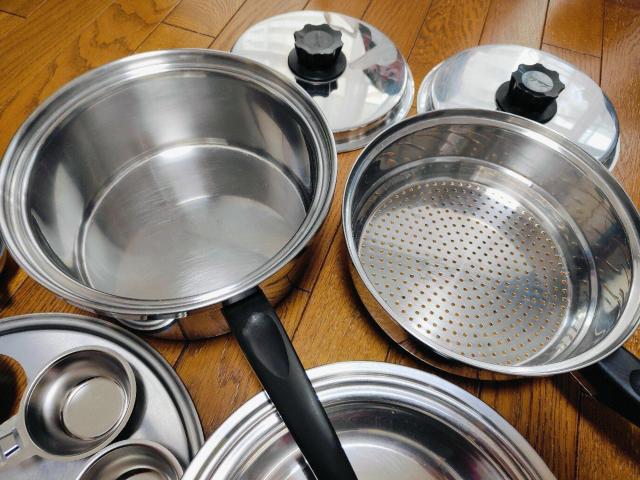 Lustre Craft ラススタークラフト 両手鍋 片手鍋 蒸し器 鍋 < インテリア/ライフ Lustre Craft ラススタークラフト 両手鍋 片手鍋 蒸し器 鍋 < インテリア/ライフの