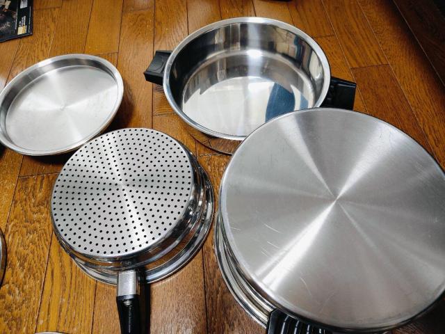 Lustre Craft ラススタークラフト 両手鍋 片手鍋 蒸し器 鍋 < インテリア/ライフ Lustre Craft ラススタークラフト 両手鍋 片手鍋 蒸し器 鍋 < インテリア/ライフの