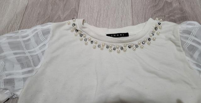 INGNIのニット(訳あり品)・新品未使用の今治タオルのハンカチのおまけ付き < ブランド INGNIのニット(訳あり品)・新品未使用の今治タオルのハンカチのおまけ付き < ブランドの