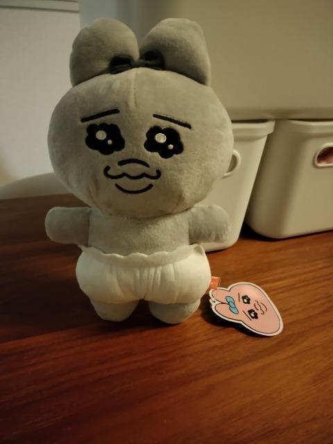 おぱんちゅうさぎ グレー色 ぬいぐるみ < おもちゃ おぱんちゅうさぎ グレー色 ぬいぐるみ < おもちゃの