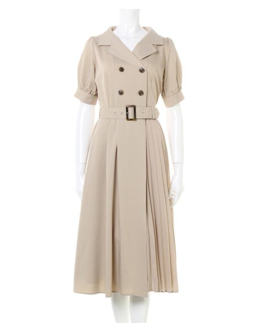 新品☆イング*プリーツ切替トレンチワンピ < ブランド  新品☆イング*プリーツ切替トレンチワンピ < ブランドの