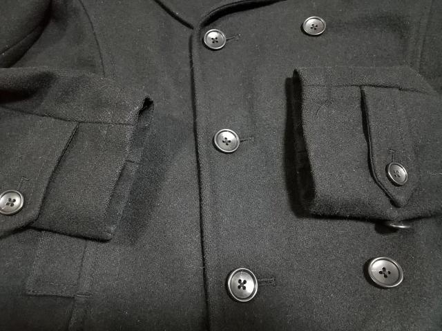 TK ショート丈 Pコート サイズ3 黒 ブラック ティーケー ピーコート アウター ジャケット 古着 メンズ 中古 服 < ブランド  TK ショート丈 Pコート サイズ3 黒 ブラック ティーケー ピーコート アウター ジャケット 古着 メンズ 中古 服 < ブランドの
