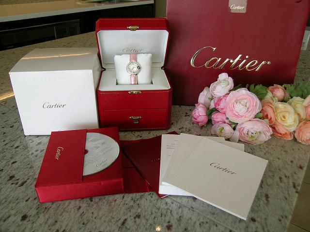 ★輝くカルティエ★正規品純正ダイヤ極美品バロン ブルー ドゥ 腕時計★送料込み < ブランド  ★輝くカルティエ★正規品純正ダイヤ極美品バロン ブルー ドゥ 腕時計★送料込み < ブランドの