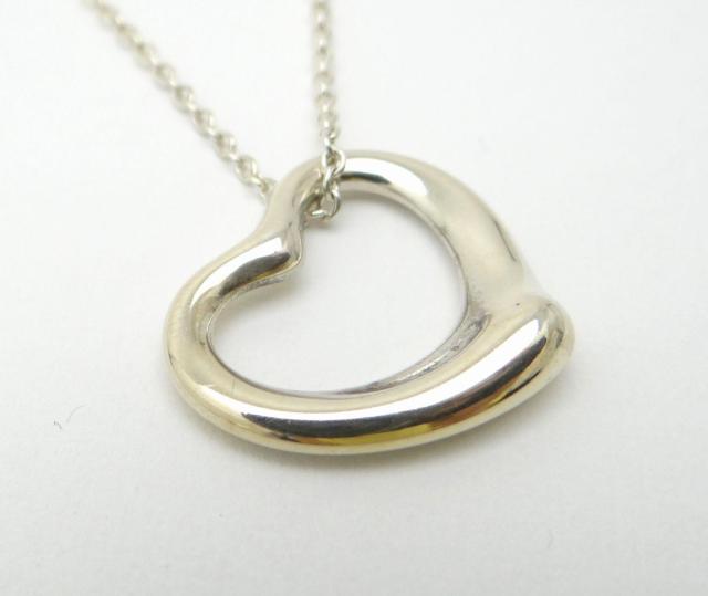 TIFFANY&CO. ティファニー エルサ・ペレッティ オープンハート ネックレス ペンダント SV925<USED>送料無料 < ブランド TIFFANY&CO. ティファニー エルサ・ペレッティ オープンハート ネックレス ペンダント SV925<USED>送料無料 < ブランドの