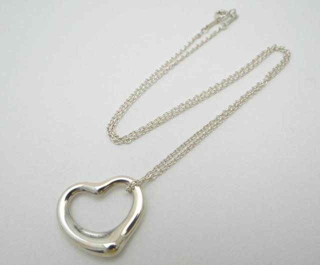 TIFFANY&CO. ティファニー エルサ・ペレッティ オープンハート ネックレス ペンダント SV925<USED>送料無料 < ブランド TIFFANY&CO. ティファニー エルサ・ペレッティ オープンハート ネックレス ペンダント SV925<USED>送料無料 < ブランドの