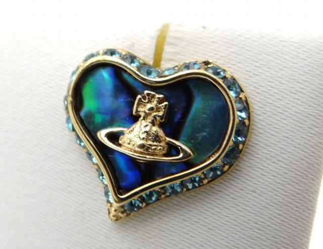 Vivienne Westwood ヴィヴィアン ウエストウッド PETRA ペトラ ピアス ハート ブルー系<USED>送料無料 < ブランド Vivienne Westwood ヴィヴィアン ウエストウッド PETRA ペトラ ピアス ハート ブルー系<USED>送料無料 < ブランドの