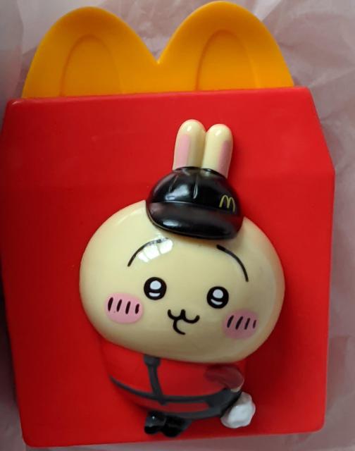 ちいかわ マック ハッピーセットおもちゃA(うさぎのシールディスペンサー) マクドナルド < アニメ/コミック/キャラクター  ちいかわ マック ハッピーセットおもちゃA(うさぎのシールディスペンサー) マクドナルド < アニメ/コミック/キャラクターの