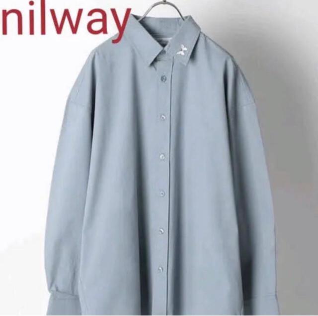 新品タグ付き nilway 長袖シャツ Sサイズ < 女性ファッション 新品タグ付き nilway 長袖シャツ Sサイズ < 女性ファッションの