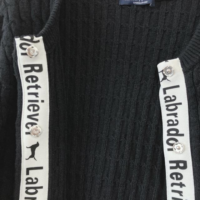 ラブラドールレトリーバー ケーブルニットカーディガン L ラインロゴ < 女性ファッション ラブラドールレトリーバー ケーブルニットカーディガン L ラインロゴ < 女性ファッションの