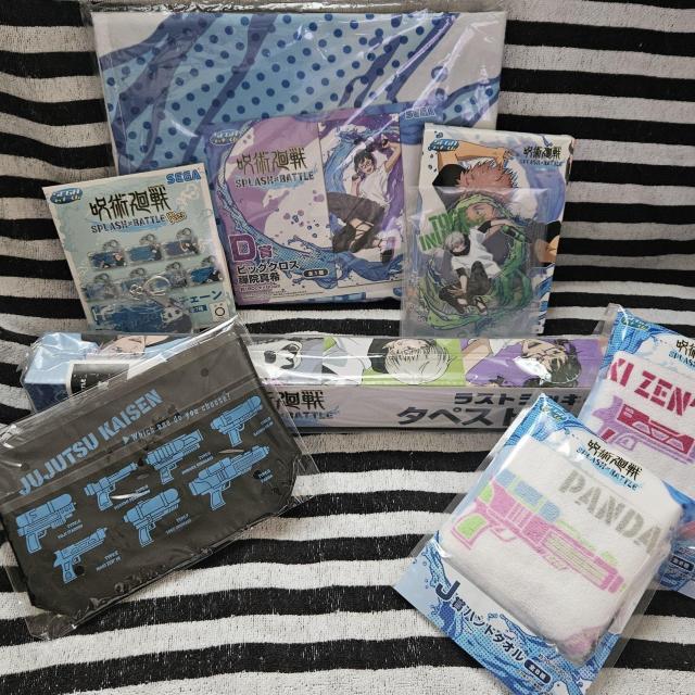 呪術廻戦 SPLASH×BATTLE(スプラッシュバトル) セガ ラッキーくじ 7点セット タペストリー アクスタ ラストワン < アニメ/コミック/キャラクター 呪術廻戦 SPLASH×BATTLE(スプラッシュバトル) セガ ラッキーくじ 7点セット タペストリー アクスタ ラストワン < アニメ/コミック/キャラクターの