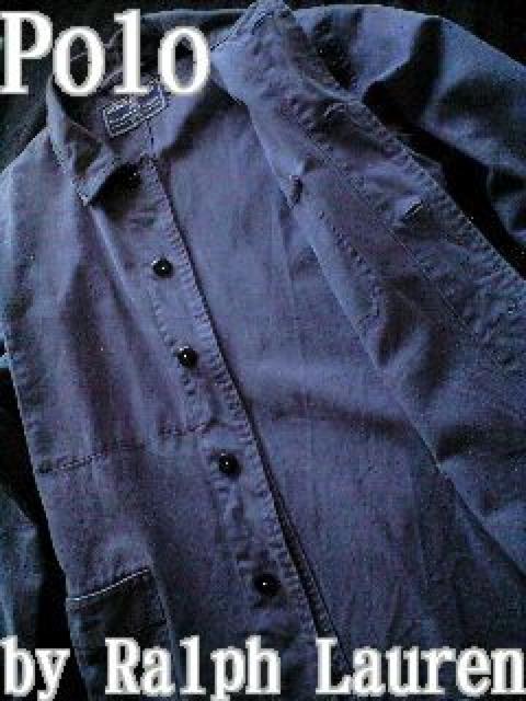 yPolo Ralph Laurenzt[ Vintage Washed Jo[I[ L/Blue w{[  uh 