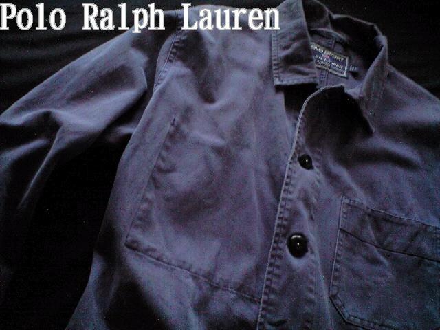 yPolo Ralph Laurenzt[ Vintage Washed Jo[I[ L/Blue w{[  uh 