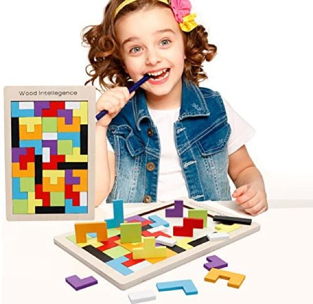 木製テトリスパズル ジグソーパズル 知育玩具 おもちゃ < おもちゃ  木製テトリスパズル ジグソーパズル 知育玩具 おもちゃ < おもちゃの