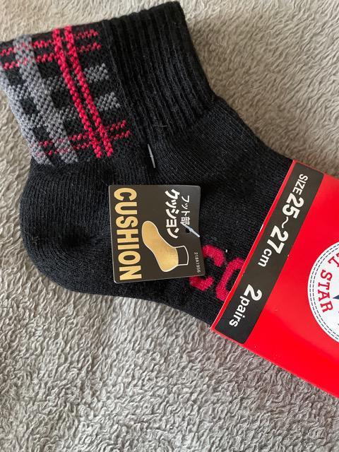 ♯新品♯CONVERSE 暖か 2足組ソックス 靴下 25→27 コンバースA メンズ < 男性ファッション  ♯新品♯CONVERSE 暖か 2足組ソックス 靴下 25→27 コンバースA メンズ < 男性ファッションの