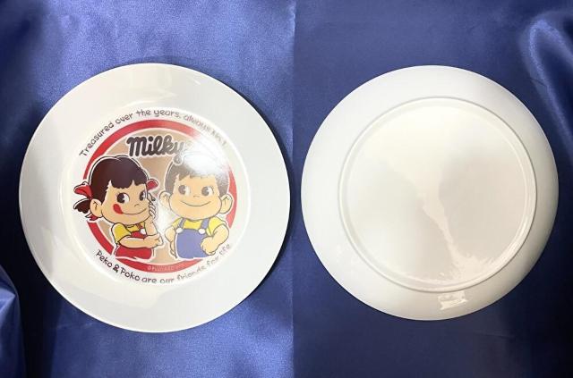 ■良品【milky(ペコちゃん&ポコちゃん)】食器セット 袋付き■ < インテリア/ライフ  ■良品【milky(ペコちゃん&ポコちゃん)】食器セット 袋付き■ < インテリア/ライフの