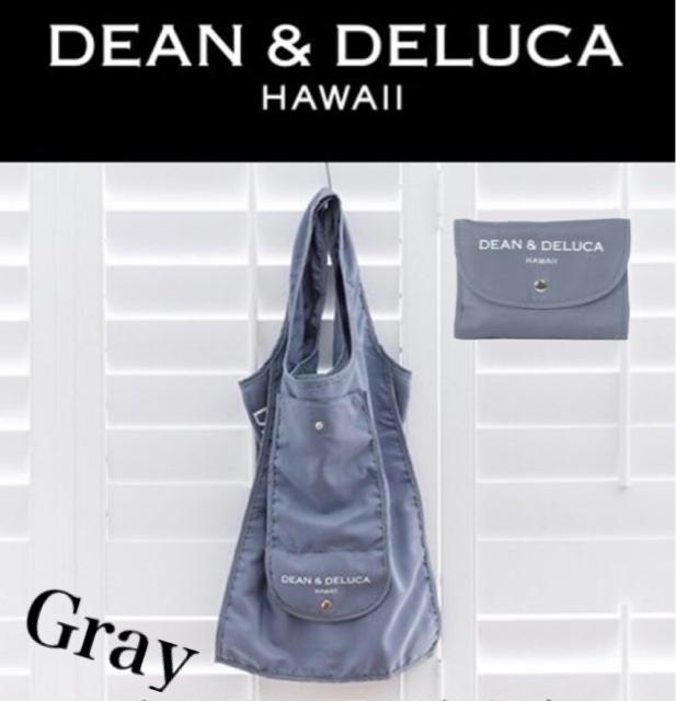 Hawaiiハワイ限定●ロゴ入り 折り畳みエコバッグ【新品未使用】グレー●トートバッグ < 女性ファッション  Hawaiiハワイ限定●ロゴ入り 折り畳みエコバッグ【新品未使用】グレー●トートバッグ  < 女性ファッションの