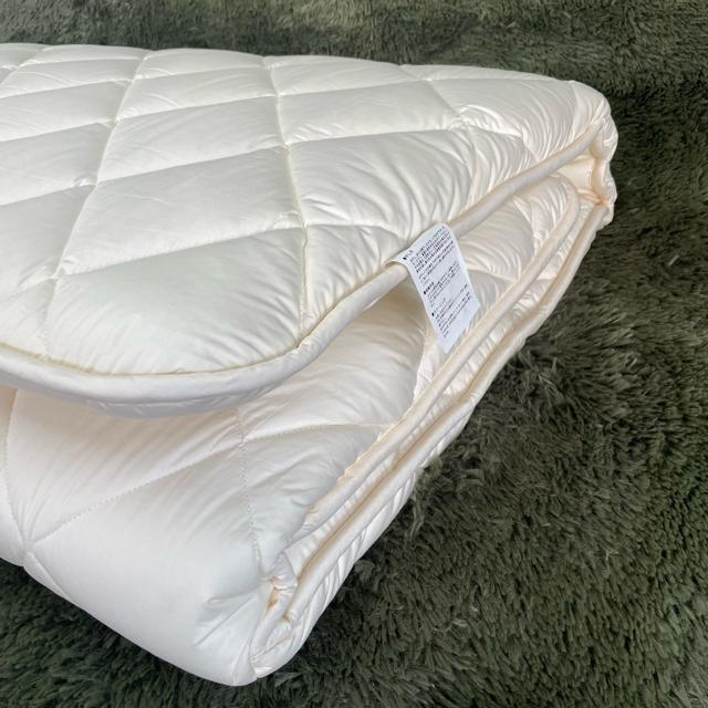 生成り合繊敷布団☆シングルロング☆3.5kg☆3層タイプ☆100×210cm☆両面側綿100% < インテリア/ライフ  生成り合繊敷布団☆シングルロング☆3.5kg☆3層タイプ☆100×210cm☆両面側綿100% < インテリア/ライフの