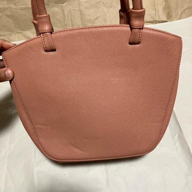 【ノーブランド扱い】 レザー / ハンドバッグ / ピンク < 女性ファッション  【ノーブランド扱い】 レザー / ハンドバッグ / ピンク < 女性ファッションの