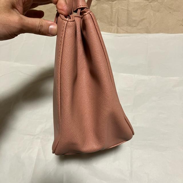 【ノーブランド扱い】 レザー / ハンドバッグ / ピンク < 女性ファッション  【ノーブランド扱い】 レザー / ハンドバッグ / ピンク < 女性ファッションの