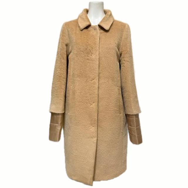 新品ヘルノ アルパカ ステンカラーコート キャメル #42 HERNO < ブランド 新品ヘルノ アルパカ ステンカラーコート キャメル #42 HERNO < ブランドの